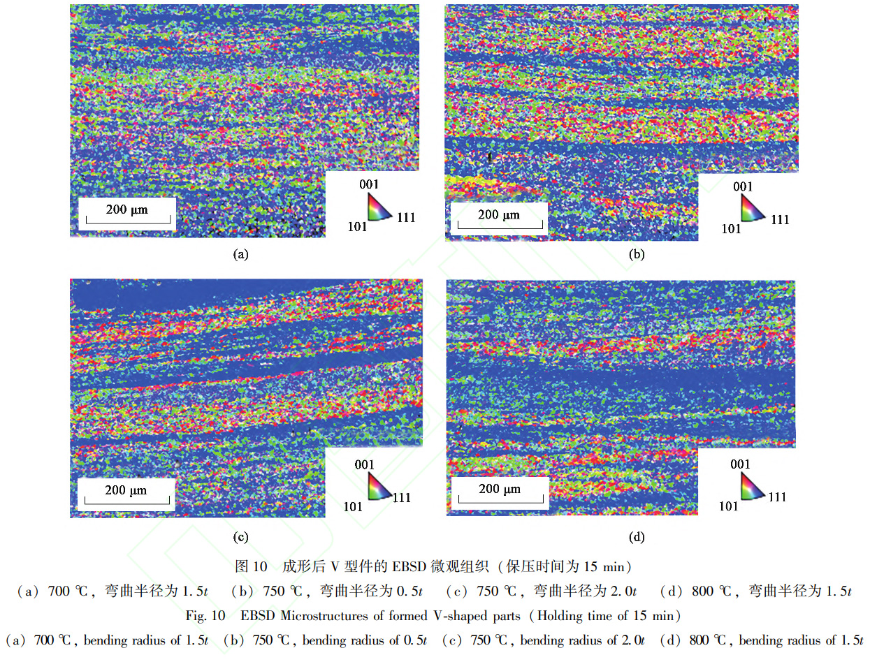 低成本鈦合金厚板熱彎曲工藝與組織性能 低成本鈦合金厚板熱彎曲工藝與組織性能